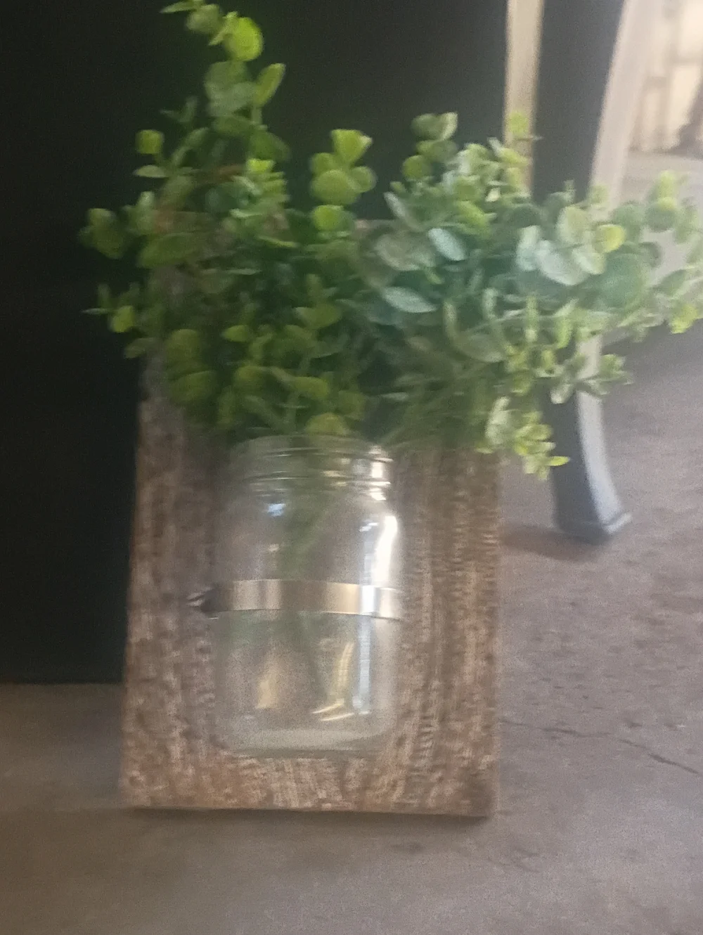 Wall Art With Greenery